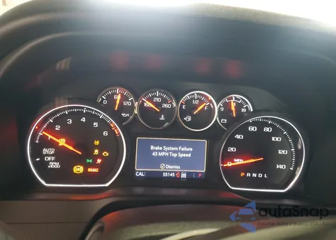 2020 Chevrolet Silverado K1500 Lt Trail Boss из США, поврежденный, VIN 3GCPYFED6LG128541